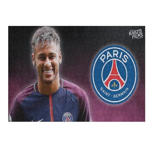 NeymarWooden Puzzles Für Erwachsene 300 Teile Soccer Player Puzzle Für Erwachsene 300 Teile Für Familienspiel Teenager Puzzle 300 PCS von LOPUCK