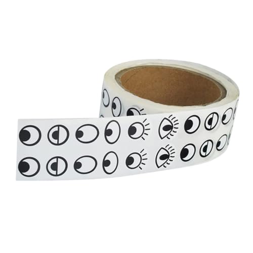 LOPUNER 1 Rolle Selbstklebende Augenaufkleber Rolle für DIY Bastelprojekte Scrapbooking und Kreative Anwendungen Einfach zu Verwenden Sicher für Altersgruppen LOPUNER 1 Rolle Selbstklebende Augenaufkleber Rolle für DIY Bastelprojekte Scrapbooking und Kreative Anwendungen Einfach zu Verwenden Sicher für Altersgruppen von LOPUNER
