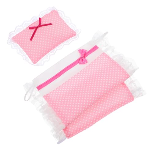 LOPUNER 1 Satz Dollhouse Schlafzimmer Zubehör Set Mini Bettwäsche mit Kissen für Puppen für Fantasievolles im Puppenhaus Hochwertige Verarbeitung und Praktische Handhabung LOPUNER 1 Satz Dollhouse Schlafzimmer Zubehör Set Mini Bettwäsche mit Kissen für Puppen für Fantasievolles im Puppenhaus Hochwertige Verarbeitung und Praktische Handhabung von LOPUNER