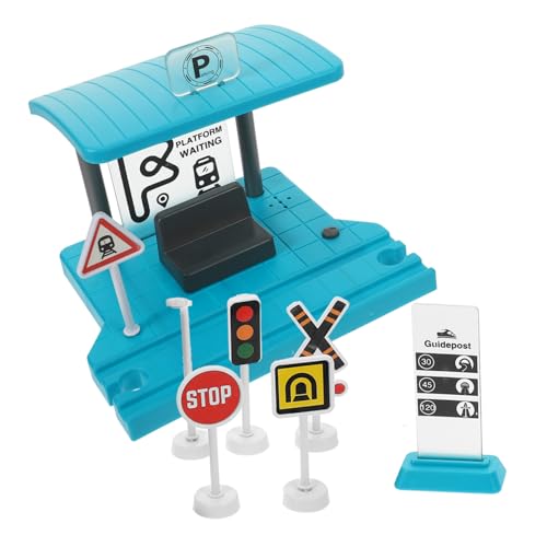LOPUNER 1 Satz Eisenbahnspielzeug Gleiszubehör Bahnsteigmodell Simulationsstation-Plattformspielzeug Bahnsteigspielzeug für Gleismodell Kinderspielzeug Abs Grün LOPUNER 1 Satz Eisenbahnspielzeug Gleiszubehör Bahnsteigmodell Simulationsstation-Plattformspielzeug Bahnsteigspielzeug für Gleismodell Kinderspielzeug Abs Grün von LOPUNER