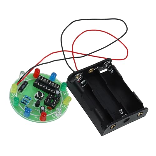 LOPUNER 1 Satz Elektronisches Bausatz DIY Schaltkreis Experimentierkasten mit Fließenden Lichtern Intelligentes Elektronikspielzeug für Kreative Bastelprojekte Für Lernzwecke und Spaß Beim LOPUNER 1 Satz Elektronisches Bausatz DIY Schaltkreis Experimentierkasten mit Fließenden Lichtern Intelligentes Elektronikspielzeug für Kreative Bastelprojekte Für Lernzwecke und Spaß Beim von LOPUNER