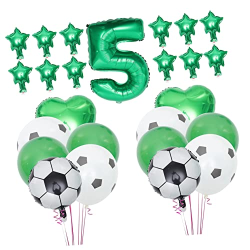 LOPUNER 1 Satz Fußball-ballon-set Fußball-partyartikel Geburtstagskorte Geburtstagsfeier Ballon Fußballdekorationen Für Partys Dekorationen Zum Thema Fußball Aluminiumfolie LOPUNER 1 Satz Fußball-ballon-set Fußball-partyartikel Geburtstagskorte Geburtstagsfeier Ballon Fußballdekorationen Für Partys Dekorationen Zum Thema Fußball Aluminiumfolie von LOPUNER
