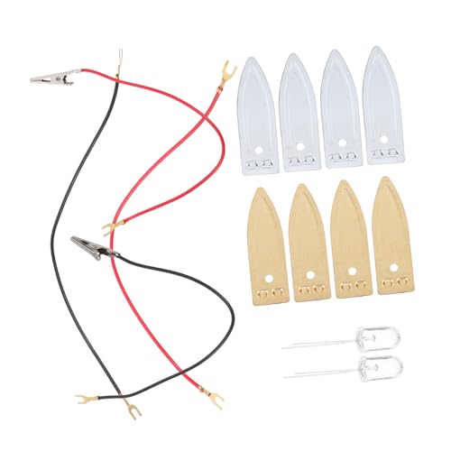 LOPUNER 1 Satz Kupfer Elektroden Set für Experimente mit und Kupferplatten für Obstbatterie Experimente Wissenschaftliche Experimentierwerkzeuge für Eltern LOPUNER 1 Satz Kupfer Elektroden Set für Experimente mit und Kupferplatten für Obstbatterie Experimente Wissenschaftliche Experimentierwerkzeuge für Eltern von LOPUNER