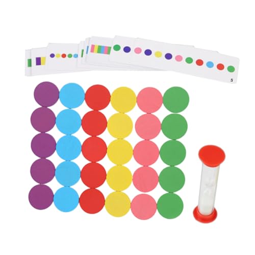 LOPUNER 1 Satz Memory Disc Toy zum Sortieren von Farben Farbsortierendes Sinnesspielzeug Kinderklassifizierungsspielzeug für zur Farbklassifizierung Holz LOPUNER 1 Satz Memory Disc Toy zum Sortieren von Farben Farbsortierendes Sinnesspielzeug Kinderklassifizierungsspielzeug für zur Farbklassifizierung Holz von LOPUNER