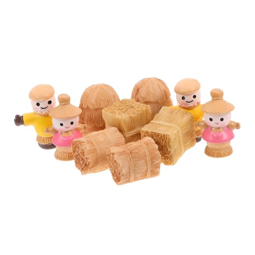 LOPUNER 10 Stück Mini Hausdekor Stapel Für Puppenhaus Miniatur Strohballen Pflanze Heu Kleiner Gartenartikel Dekorative Dekoration Party Und Tafelaufsatz/Dekoration Winziges LOPUNER 10 Stück Mini Hausdekor Stapel Für Puppenhaus Miniatur Strohballen Pflanze Heu Kleiner Gartenartikel Dekorative Dekoration Party Und Tafelaufsatz/Dekoration Winziges von LOPUNER