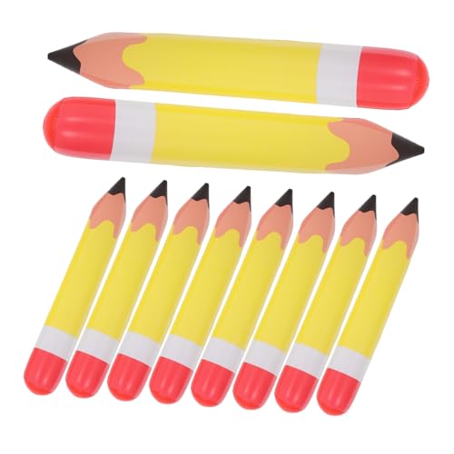 LOPUNER 10 Stück Teiliges Aufblasbares Bleistift PVC Party Deko Lustige Geburtstags Deko und Party Gastgeschenk Robustes Material für Klassenzimmer und Garten LOPUNER 10 Stück Teiliges Aufblasbares Bleistift PVC Party Deko Lustige Geburtstags Deko und Party Gastgeschenk Robustes Material für Klassenzimmer und Garten von LOPUNER