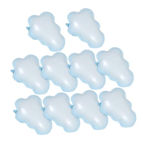 LOPUNER 10 Stück Wolkenballons für Geburtstagsfeiern Babypartys und Festliche Dekorationen Luftballons Pastellfarben für Kreative Arrangements und Fotoaktionen von LOPUNER