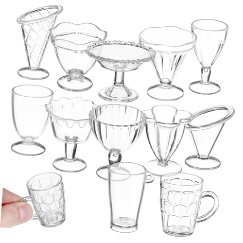 LOPUNER 12 Stück Miniatur Puppenhaus Becher Teilig Transparente DIY Tassen für Puppenhaus Zubehör Langlebige Mini Cups für Rollenspiele und Kreative Gestaltung LOPUNER 12 Stück Miniatur Puppenhaus Becher Teilig Transparente DIY Tassen für Puppenhaus Zubehör Langlebige Mini Cups für Rollenspiele und Kreative Gestaltung von LOPUNER