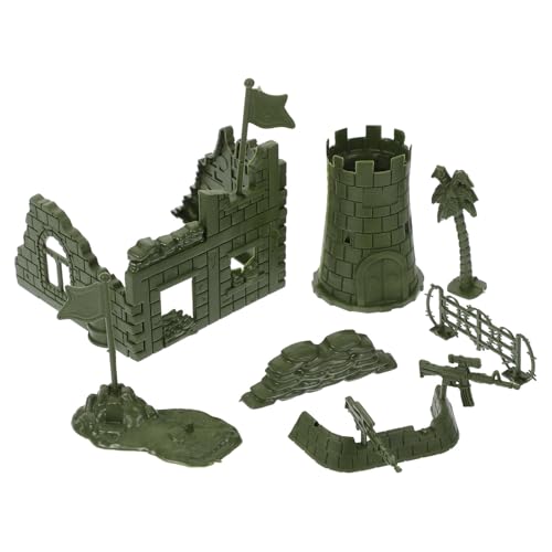 LOPUNER 1Satz Militärspielzeug Set für Simulierte Requisiten mit Soldatenfiguren und Zubehör für Kreative Sandkasten Szenen für Spaß und Lernen LOPUNER 1Satz Militärspielzeug Set für Simulierte Requisiten mit Soldatenfiguren und Zubehör für Kreative Sandkasten Szenen für Spaß und Lernen von LOPUNER