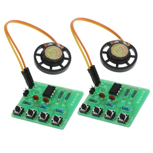 LOPUNER 2 Sätze DIY Elektronisches Musikinstrument Oszillator Elektronik Baukasten für Anfänger Löten Lernen Kreative Projekte der Elektronik und Musik für Altersgruppen LOPUNER 2 Sätze DIY Elektronisches Musikinstrument Oszillator Elektronik Baukasten für Anfänger Löten Lernen Kreative Projekte der Elektronik und Musik für Altersgruppen von LOPUNER