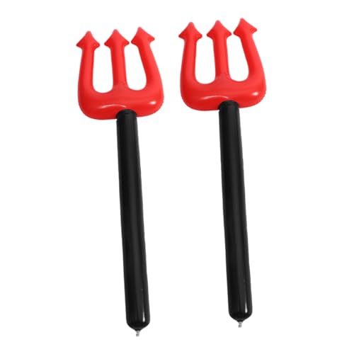 LOPUNER 2 Stück Aufblasbare Teufelsgabel aus PVC Halloween Kostüm Requisiten für Teufel Cosplay Party Zubehör für Verschiedene Anlässe LOPUNER 2 Stück Aufblasbare Teufelsgabel aus PVC Halloween Kostüm Requisiten für Teufel Cosplay Party Zubehör für Verschiedene Anlässe von LOPUNER