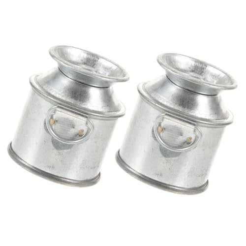 LOPUNER 2 Stück Eimer für Puppenhaus Dekoration Kreative Mini Vase für Tischdeko und Mikrolandschaften für Wohnaccessoires und Mini Projekte LOPUNER 2 Stück Eimer für Puppenhaus Dekoration Kreative Mini Vase für Tischdeko und Mikrolandschaften für Wohnaccessoires und Mini Projekte von LOPUNER