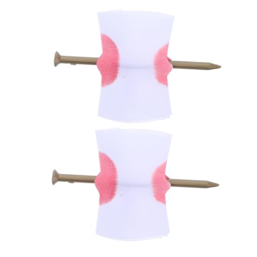 LOPUNER 2 Stück Halloween Streichspielzeug Blutig Nagel durch Finger Streichprop Lustiges Täuschungszubehör für Aprilscherze und Halloween Partys LOPUNER 2 Stück Halloween Streichspielzeug Blutig Nagel durch Finger Streichprop Lustiges Täuschungszubehör für Aprilscherze und Halloween Partys von LOPUNER