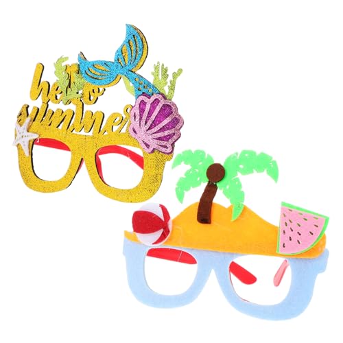LOPUNER 2 Stück Kinderfoto -Requisiten lustige Brille Sonnenbrille Geburtstagsfeierbrille weingläser plastik deko schnapsgläser Party Gefälligkeiten Leichte Partygläser PE LOPUNER 2 Stück Kinderfoto -Requisiten lustige Brille Sonnenbrille Geburtstagsfeierbrille weingläser plastik deko schnapsgläser Party Gefälligkeiten Leichte Partygläser PE von LOPUNER