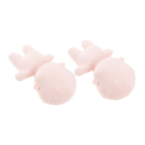 LOPUNER 2 Stück Kleine Plüschpuppe mit Skelett Weicher Blanker Körper Niedliche DIY Spielpuppe für Basteln und Sammeln Glatte Oberfläche Vielseitig Nutzbar von LOPUNER