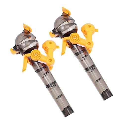 LOPUNER 2 Stück Lollipop Roboter Für Jungen Und Kleinkinder Mädchen Lollipop Roboterhalter Geburtstags Saugnapf Lollis Für Zwei Säuglingsroboter Lollipop Roboter Mini von LOPUNER