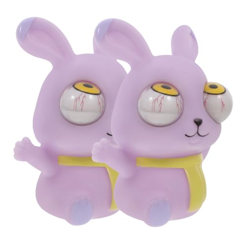 LOPUNER 2 Stück Lustiges Augen Poppendes Hasen Quetschspielzeug Niedliches Stressspielzeug für Ostergeschenk für Scherze mit Freunden und Familie LOPUNER 2 Stück Lustiges Augen Poppendes Hasen Quetschspielzeug Niedliches Stressspielzeug für Ostergeschenk für Scherze mit Freunden und Familie von LOPUNER
