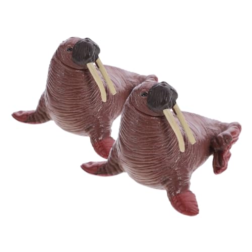 LOPUNER 2 Stück Miniatur Walross Modell Realistisches Harz Tierfigur für Aquarium und Tischdekoration Kreative Meeresbewohner Skulptur für Deko LOPUNER 2 Stück Miniatur Walross Modell Realistisches Harz Tierfigur für Aquarium und Tischdekoration Kreative Meeresbewohner Skulptur für Deko von LOPUNER