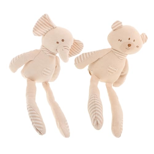 LOPUNER 2 Stück Organische Baumwolle Schlafsack Plüschspielzeug Niedlicher Langbeiniges Tier für Junge Mädchen Beruhigungsdoll für Schlaf und Spiel Teiliges Bär Elefant LOPUNER 2 Stück Organische Baumwolle Schlafsack Plüschspielzeug Niedlicher Langbeiniges Tier für Junge Mädchen Beruhigungsdoll für Schlaf und Spiel Teiliges Bär Elefant von LOPUNER