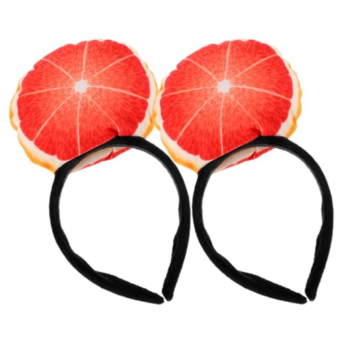 LOPUNER 2 Stück Plüsch Grapefruit Stirnbänder für Cosplay und Partys Lustige Frucht Haaraccessoires für Festliche Anlässe und Foto Props LOPUNER 2 Stück Plüsch Grapefruit Stirnbänder für Cosplay und Partys Lustige Frucht Haaraccessoires für Festliche Anlässe und Foto Props von LOPUNER