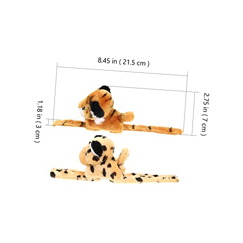 LOPUNER 2 Stück Plüsch Tier Schnapparmbänder Set Weiche Slap Bracelets für Langlebig und Bequem Niedliche Dschungel Motive Einfache Handhabung Perfektes Party Mitgebsel LOPUNER 2 Stück Plüsch Tier Schnapparmbänder Set Weiche Slap Bracelets für Langlebig und Bequem Niedliche Dschungel Motive Einfache Handhabung Perfektes Party Mitgebsel von LOPUNER
