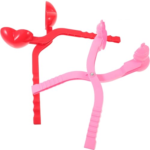 LOPUNER 2 Stück Schneeballmacher für Winter Outdoor Schneeballschlachten für Zufällige Farben Kinderfreundlich Zufällige Farbe von LOPUNER