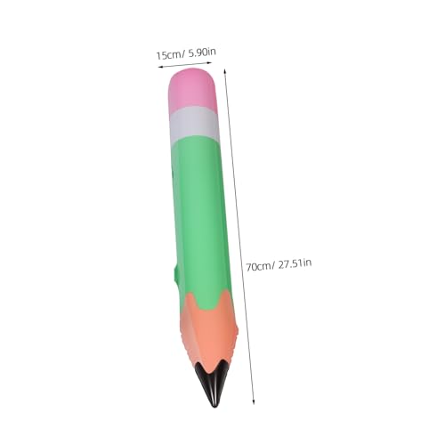 LOPUNER 2 Stück Teiliges Aufblasbares Jumbo Bleistift Grün und Rot PVC Bleistift Dekoration für Klassenzimmer und Schulpartys Langlebige Sichere für Geburtstagsfeiern und LOPUNER 2 Stück Teiliges Aufblasbares Jumbo Bleistift Grün und Rot PVC Bleistift Dekoration für Klassenzimmer und Schulpartys Langlebige Sichere für Geburtstagsfeiern und von LOPUNER