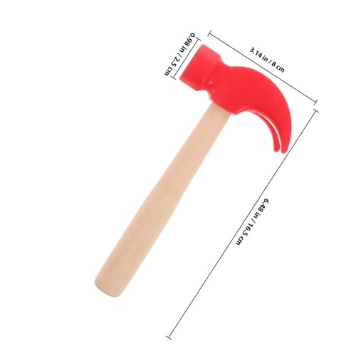 LOPUNER 2 Stück Teiliges Holzhammer Realistische Nachbildung Pädagogisches Werkzeugspielzeug für Jungen Mädchen Ab Jahr Motorik und DIY Fähigkeiten LOPUNER 2 Stück Teiliges Holzhammer Realistische Nachbildung Pädagogisches Werkzeugspielzeug für Jungen Mädchen Ab Jahr Motorik und DIY Fähigkeiten von LOPUNER