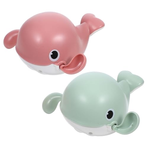 LOPUNER 2 Stück Wind Up Badewannenspielzeug Lustige Cartoon Walspielzeuge Tragbar für Kleinkinder für Badewanne Schwimmbad und Dusche LOPUNER 2 Stück Wind Up Badewannenspielzeug Lustige Cartoon Walspielzeuge Tragbar für Kleinkinder für Badewanne Schwimmbad und Dusche von LOPUNER