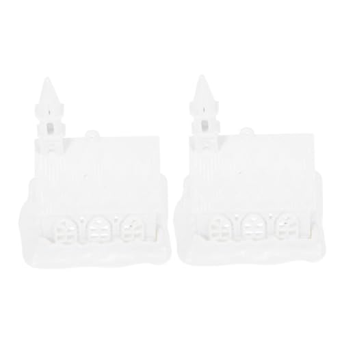 LOPUNER 2 Stücke DIY Blank Unpainted Houses Ornament für Kreative Bastelideen Leere Hausmodelle aus Sicherem Material für Dekoration und Kunstprojekte LOPUNER 2 Stücke DIY Blank Unpainted Houses Ornament für Kreative Bastelideen Leere Hausmodelle aus Sicherem Material für Dekoration und Kunstprojekte von LOPUNER