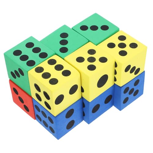 LOPUNER 24 Stück Teiliges Jumbo Würfelspiel aus Schaumstoff Bunte Spielwürfel als Pädagogisches Kinderspielzeug Sicher für Mitgebsel für Party und Lernspaß LOPUNER 24 Stück Teiliges Jumbo Würfelspiel aus Schaumstoff Bunte Spielwürfel als Pädagogisches Kinderspielzeug Sicher für Mitgebsel für Party und Lernspaß von LOPUNER