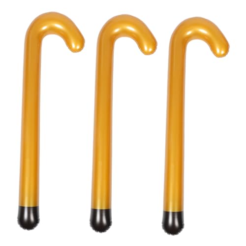 LOPUNER 3 Stück Aufblasbarer Gehstock Ergonomische Gehhilfe für Kostüme Party Accessoires und Halloween mit Stabilem Halt und Komfortablem Griff für Senioren und Verkleidungen LOPUNER 3 Stück Aufblasbarer Gehstock Ergonomische Gehhilfe für Kostüme Party Accessoires und Halloween mit Stabilem Halt und Komfortablem Griff für Senioren und Verkleidungen von LOPUNER