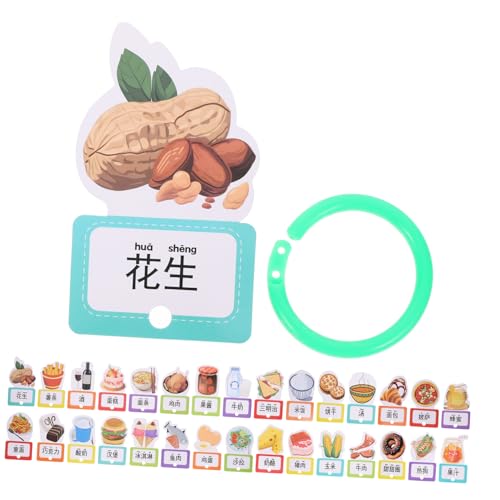 LOPUNER 30 Stück Lernkarten für Flashcards zur Sprachförderung und Frühen Bildung für Kleinkinder und Vorschulkinder für Zuhause und Unterwegs LOPUNER 30 Stück Lernkarten für Flashcards zur Sprachförderung und Frühen Bildung für Kleinkinder und Vorschulkinder für Zuhause und Unterwegs von LOPUNER