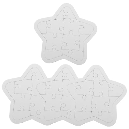 LOPUNER 4 Blätter DIY Leere Puzzles zum Zeichnen Puzzle Teile für Kreative Graffiti Aktivitäten für Schule und Zuhause Sicheres Papiermaterial Fördert Kreativität LOPUNER 4 Blätter DIY Leere Puzzles zum Zeichnen Puzzle Teile für Kreative Graffiti Aktivitäten für Schule und Zuhause Sicheres Papiermaterial Fördert Kreativität von LOPUNER