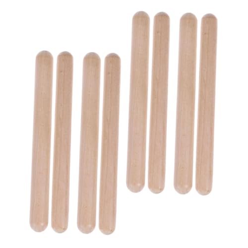 LOPUNER 4 Paare Musikalische Rhythmusstäbe für Percussion Instrumente zur Frühen Musikalischen Bildung für Vorschule und Kindergarten Langlebig und Handwerklich Gefertigt LOPUNER 4 Paare Musikalische Rhythmusstäbe für Percussion Instrumente zur Frühen Musikalischen Bildung für Vorschule und Kindergarten Langlebig und Handwerklich Gefertigt von LOPUNER