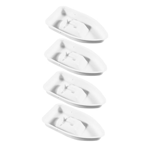LOPUNER 4 Stück Dampf Rumpf Materialpack DIY-bootsmaterial Segelboot Selber Bauen Segelbootmodell DIY-Material Basteln, DIY-Schiff Bauen DIY-schiffsmodell DIY Liefert Weiß Plastik LOPUNER 4 Stück Dampf Rumpf Materialpack DIY-bootsmaterial Segelboot Selber Bauen Segelbootmodell DIY-Material Basteln, DIY-Schiff Bauen DIY-schiffsmodell DIY Liefert Weiß Plastik von LOPUNER