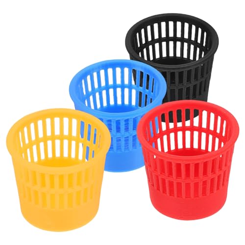 LOPUNER 4 Stück Miniaturisierte Mülltonnen für Puppenhäuser Teiliges und Robuste und Realistische Zubehörteile für Kreative Spielwelten und Dekoration LOPUNER 4 Stück Miniaturisierte Mülltonnen für Puppenhäuser Teiliges und Robuste und Realistische Zubehörteile für Kreative Spielwelten und Dekoration von LOPUNER