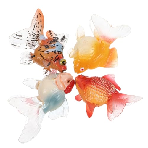 LOPUNER 4 Stück Spielzeugset Für Goldfischmodell Kleiner Fisch Dekorationen Fisch Figur Dekorationen Für Aquarien Bob Aquarium-tierfigur Gefälschte Fischverzierung Farbig Plastik LOPUNER 4 Stück Spielzeugset Für Goldfischmodell Kleiner Fisch Dekorationen Fisch Figur Dekorationen Für Aquarien Bob Aquarium-tierfigur Gefälschte Fischverzierung Farbig Plastik von LOPUNER