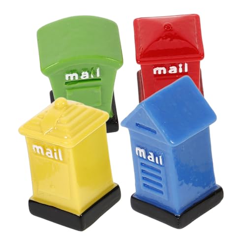 LOPUNER 4Er-Packung E -Mail -Ornamente Thema Mini-Briefkasten montiert Feengarten Zubehör Feengarten-Briefkasten Mini-Postfächer Briefkastenverzierung Mailbox-Modell Miniatursachen Harz LOPUNER 4Er-Packung E -Mail -Ornamente Thema Mini-Briefkasten montiert Feengarten Zubehör Feengarten-Briefkasten Mini-Postfächer Briefkastenverzierung Mailbox-Modell Miniatursachen Harz von LOPUNER