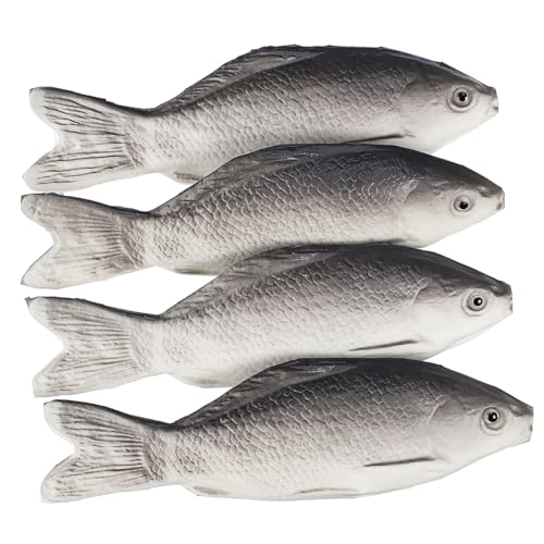 LOPUNER 4Stücke Teiliges Simuliertes Fischmodell PU Fischspielzeug für Realistische Fischform Dekoration für Zuhause und Büro Pädagogisches und Geschenkidee LOPUNER 4Stücke Teiliges Simuliertes Fischmodell PU Fischspielzeug für Realistische Fischform Dekoration für Zuhause und Büro Pädagogisches und Geschenkidee von LOPUNER