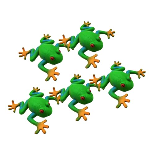 LOPUNER 5 Stück Froschförmig zusammendrücken Frösche Stressball matschiger Frosch in Tierform zusammendrücken Partygeschenke für Teenager Party Gefälligkeiten weiches Gummi Grün LOPUNER 5 Stück Froschförmig zusammendrücken Frösche Stressball matschiger Frosch in Tierform zusammendrücken Partygeschenke für Teenager Party Gefälligkeiten weiches Gummi Grün von LOPUNER