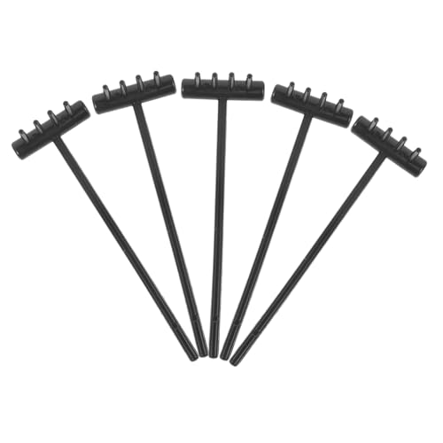 LOPUNER 5 Stück Miniatur Sandkasten Rake Set Teiliges Set für Kreative Sandspiel Dekoration für Garten und Sandtischgestaltung Kompakt und Leicht zu Handhaben von LOPUNER