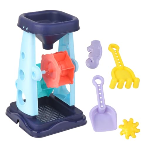 LOPUNER 5 Stück Teiliges Sandspielzeug Set mit Sanduhr Sandwerkzeugen und Sandschaufel Robustes Strandspielzeug für Mädchen und Jungen Buntes Zubehör für Strand Sandkasten Zufällige Farbe LOPUNER 5 Stück Teiliges Sandspielzeug Set mit Sanduhr Sandwerkzeugen und Sandschaufel Robustes Strandspielzeug für Mädchen und Jungen Buntes Zubehör für Strand Sandkasten Zufällige Farbe von LOPUNER