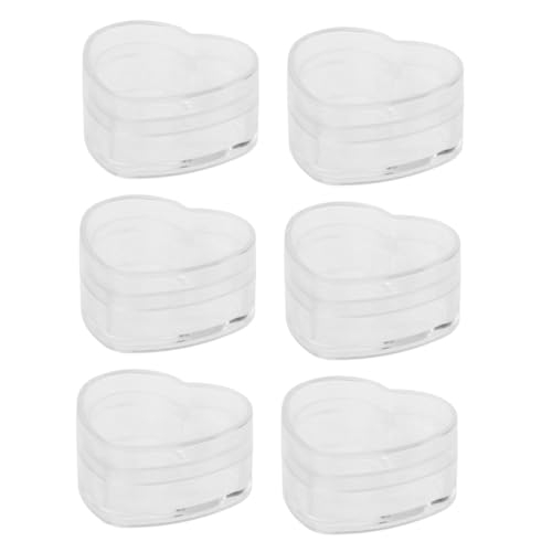 LOPUNER 6 Stück Aufbewahrungsbox Herzform Teiliges für Puppenhaus Zubehör Transparente Deko Boxen zur Aufbewahrung von Schmuck Süßigkeiten und Kleinen Gegenständen LOPUNER 6 Stück Aufbewahrungsbox Herzform Teiliges für Puppenhaus Zubehör Transparente Deko Boxen zur Aufbewahrung von Schmuck Süßigkeiten und Kleinen Gegenständen von LOPUNER