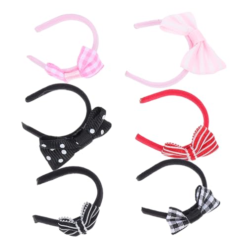 LOPUNER 6 Stück Bogen Haarschmuck für Kreative DIY Styles und Miniaturspielzeug Zubehör für Puppenhäuser und Fotografie LOPUNER 6 Stück Bogen Haarschmuck für Kreative DIY Styles und Miniaturspielzeug Zubehör für Puppenhäuser und Fotografie von LOPUNER