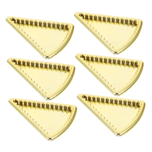 LOPUNER 6 Stück Geschirr Teiliges Mini Zubehör aus Hochwertigem Material für Puppenhaus Dekoration Realistische Kleine Teller für DIY Miniaturprojekte und Kreative Spielideen von LOPUNER