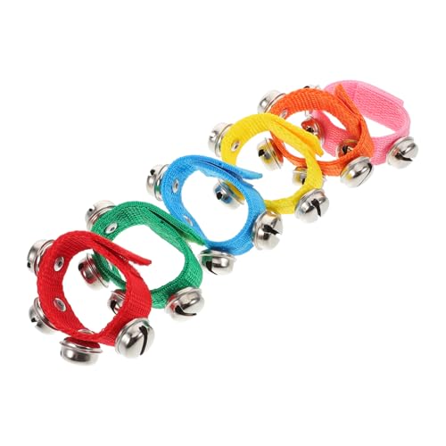 LOPUNER 6 Stück Teiliges Handgelenk Glöckchen mit Bunten Bändern Musikalisches für Rhythmusübungen und Sensorische Schulung Fördert Hand Augen Koordination und Macht Tanzaktivitäten LOPUNER 6 Stück Teiliges Handgelenk Glöckchen mit Bunten Bändern Musikalisches für Rhythmusübungen und Sensorische Schulung Fördert Hand Augen Koordination und Macht Tanzaktivitäten von LOPUNER