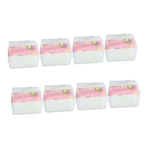 LOPUNER 8 Stück Teiliges Mini Puppenwindeln aus Robustem Material Realistische Puppenunterwäsche für Neugeborene Spielzeugzubehör für Kreatives Rollenspiel und Pädagogische Entwicklung LOPUNER 8 Stück Teiliges Mini Puppenwindeln aus Robustem Material Realistische Puppenunterwäsche für Neugeborene Spielzeugzubehör für Kreatives Rollenspiel und Pädagogische Entwicklung von LOPUNER