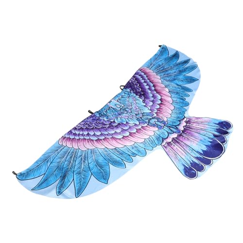 LOPUNER Adlerflügel Schal Halloween Adlerflügel Realistische Requisite Für Erwachsene Cosplay Ausgefallene Vogelflügel Umhang Für Mädchen Festival Simulierte Flügel Kostüm von LOPUNER