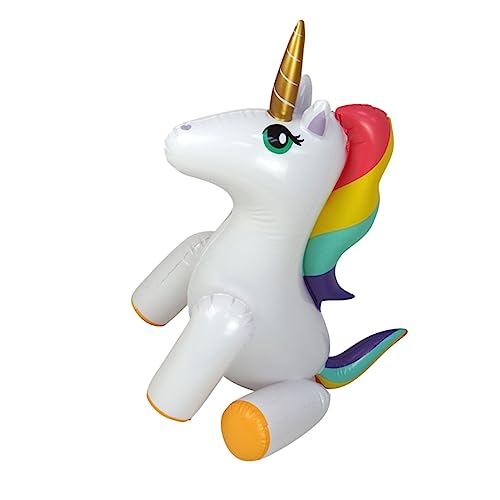 LOPUNER Aufblasbarer Einhorn Wassersprinkler für Lustiges Wasserspielzeug für Garten für Sommerpartys und Outdoor Aktivitäten aus Hochwertigem Gefertigt LOPUNER Aufblasbarer Einhorn Wassersprinkler für Lustiges Wasserspielzeug für Garten für Sommerpartys und Outdoor Aktivitäten aus Hochwertigem Gefertigt von LOPUNER